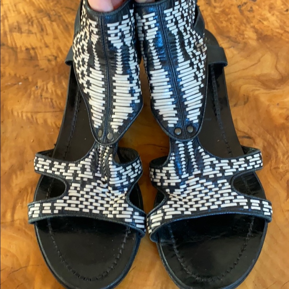 Sigerson Morrison woven sandal